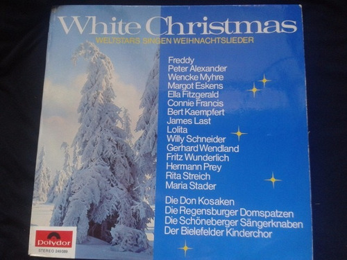 Lp Connie Francis Y Otros  White Christmans