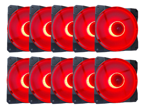 Ventilador Caja In Cosmo Rojo