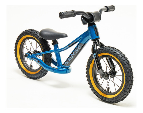 Bicicleta Infantil Aro Grom 12 Sense Quadro Aqua Preto