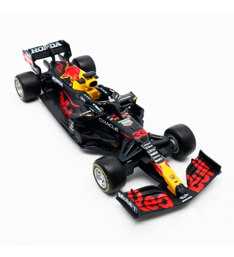 Burago Redbull F1 Rb16b Checo Pérez Fórmula 1 Escala 1:43