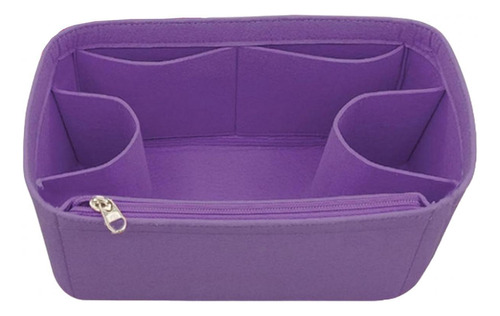 Bolsa De Fieltro Con Cremallera Y Bolsillo Para Medio