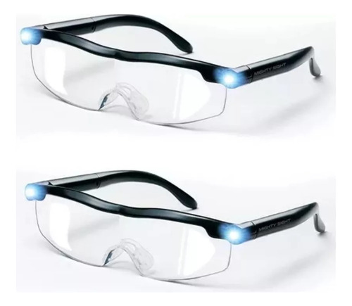 Gafas Lupa Migthy Sight Luz Led Lentes De Aumento