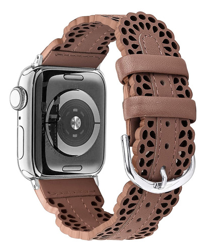 Secbolt - Bandas De Cuero Compatibles Con Apple Watch Band 1