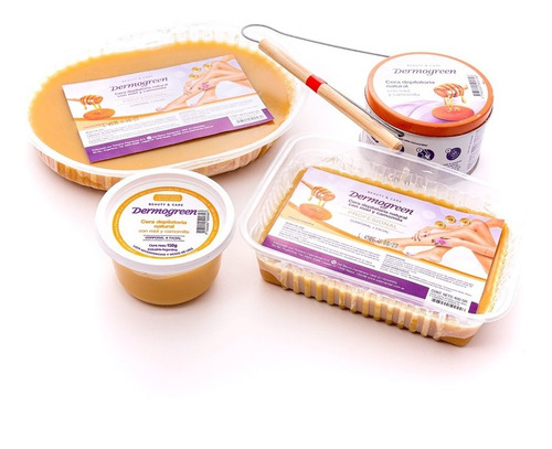 Imagen 4 de 5 de Cera Depilatoria Natural C/ Miel Y Camomilla Lata X200g