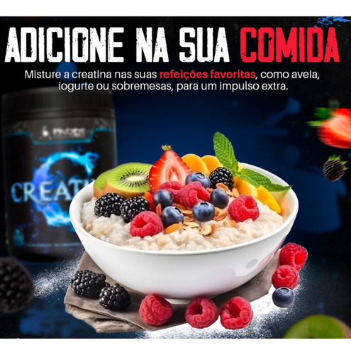 Suplemento Em Pó Creatina Ultra Micronizada 300g - 100 Doses Sem Sabor