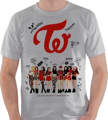 Camiseta Twice Logo Kpop Unissex Camisa - Asian Dream - Camiseta Feminina -  Magazine Luiza