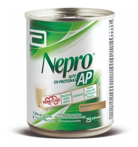 Nepro Ap Pack 4 Unidades - 237 Ml Sabor Vainilla