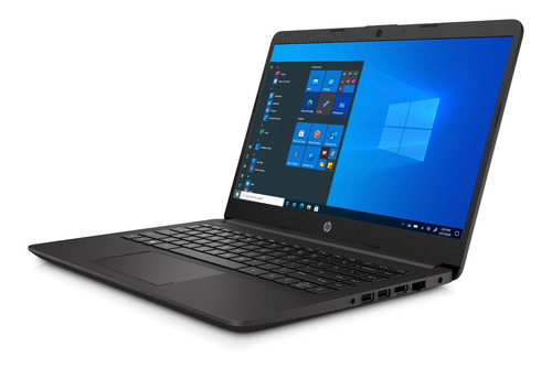 Laptop  HP 245 G8 negra 14", AMD Ryzen 5 5500U  8GB de RAM 256GB SSD, AMD Radeon RX Vega 7 1366x768px Windows 11 Home