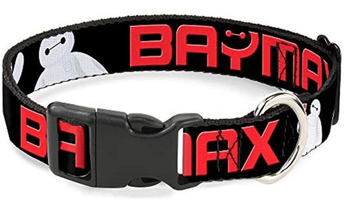 Collar De Perro Con Hebilla Con Clip De Plastico Baymax Pla