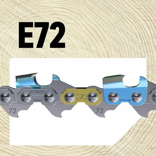 Cadena Oregon E72 Powercut Para Motosierra De 20 Pulgadas, Compatible Con Husqvarna, Jonsered, Stihl