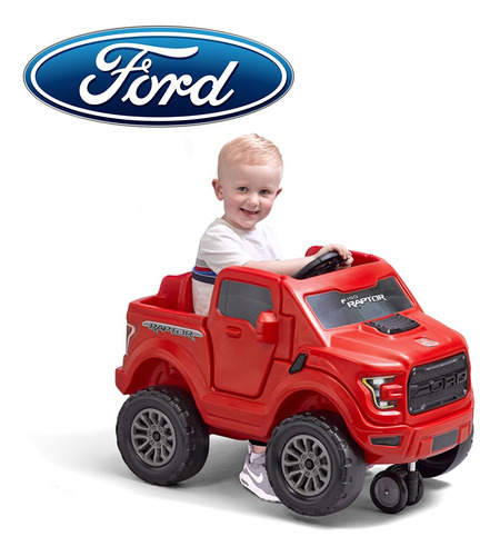 Carro De Paseo Ford Raptor 2en1 P/ Niños 1a5 Años Plástico