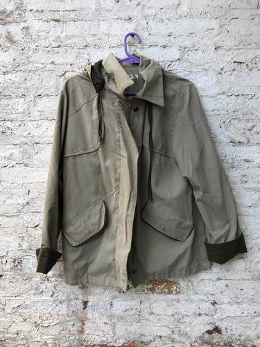 Campera Par Ca Verde Militar (xo) Talle 1 De Tela Suave