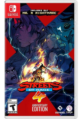 Streets Of Rage 4 Anniversary Edition - Nintendo Switch