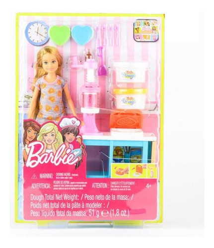 Muñeca Barbie Pastelera  Set 