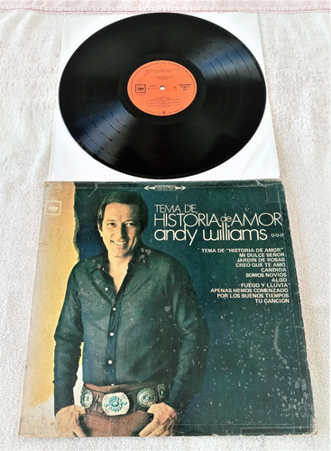 Andy Williams Lp Tema De Historia De Amor (Usado)