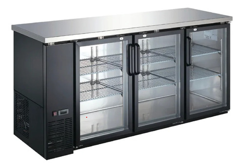 Refrigerador Bajo Barra Icehaus 3p Cristal 0°c A 5°c 19pies