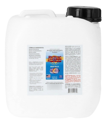 Bacteria P/peces Acuarios Startsmart Agua Dulce 1gal (3,78l)