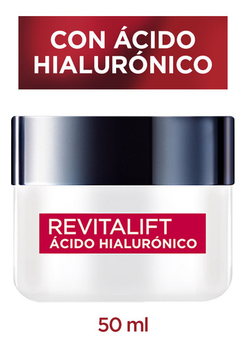 L'oréal París Crema Facial Día Revitalift Ácido Hialurónico 