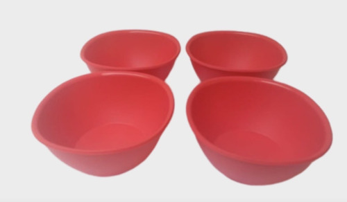 Tupperware Tazoncitos 4 Piezas Coral