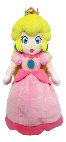 Peluche Pequeño De Princesa Peach De 10 Pulgadas, Su. Color Rosa