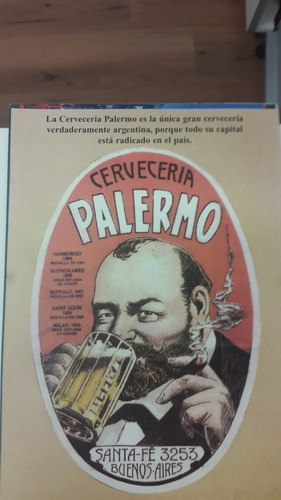 Poster Publicidad Cerveceria Palermo
