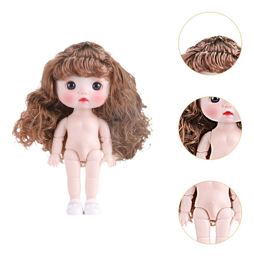 Q Figuras De Acción De Muñeca Bjd De 8 Pulgadas Estilo A