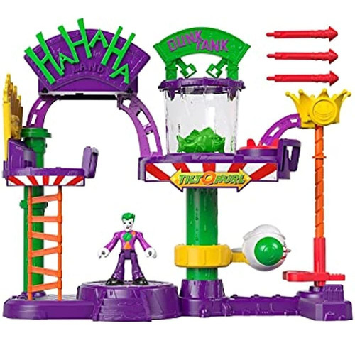 Fisher-price Imaginext Dc Super Friends The Joker Laff