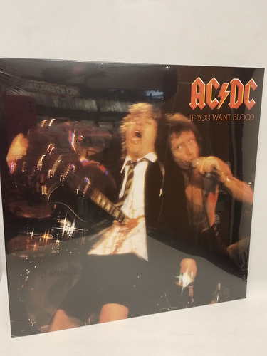 Ac/dc If You Want Blood Vinilo Lp Nuevo 