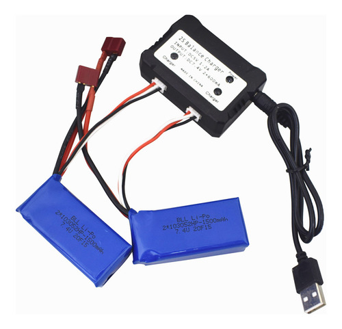 2-in-1 7.4v For Wltoys A959-b/a969-b/a979-b/144001 1500m [u]