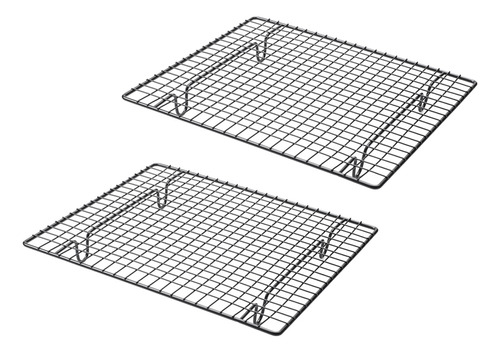 2 Rejillas Antiadherentes Para Enfriar Tartas Y Galletas