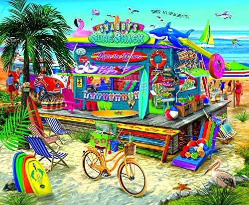 Sunsout Inc - Shaggys Surf Shop Pc - Rompecabezas De 1000 Pi