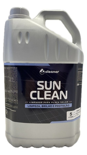 Sun Clean - Limpeza Para Placa Solar - 5litros