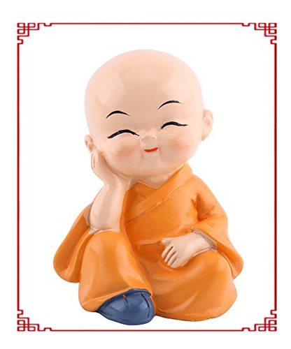 4 Monjes Figura Estatua Lindos Monjes Pequeños No Escuchan M
