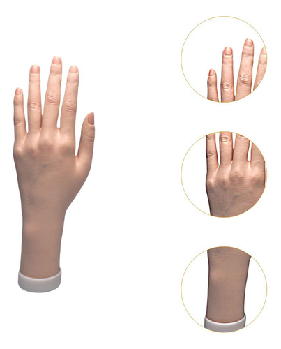 Realistic Female Hand Model Fake Hand For Photo Props Left