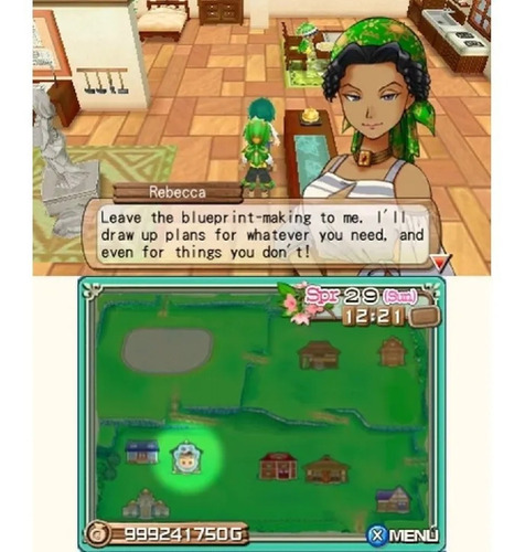 Harvest Moon 3d A New Beginning 3ds (Reacondicionado)