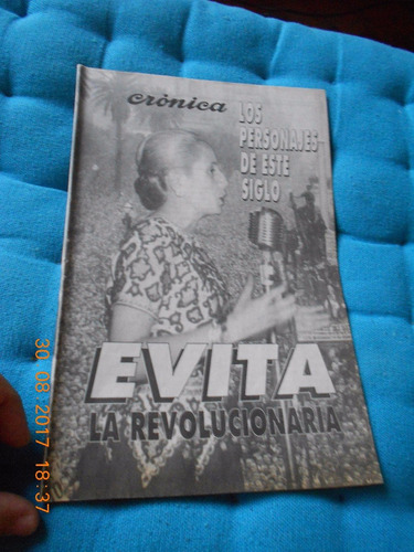 Revista Fasciculo Cronica Evita - Personajes De Este Siglo