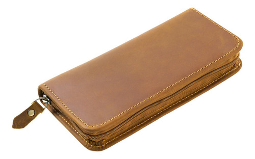 Crazy Horse Estuche Para Lápices Estuche Para Marrón
