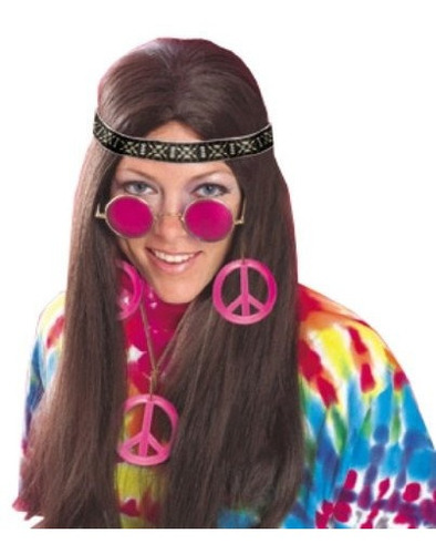 Traje De Rubies Traje De Groovy Femenino Hippy Kit De Acceso