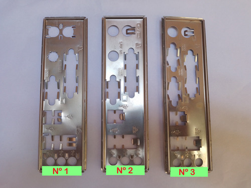 Chapitas Traseras De Motherboard