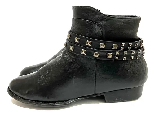 comprar Botín 100% Sintético Marca Barbados N°39 Negro Usado