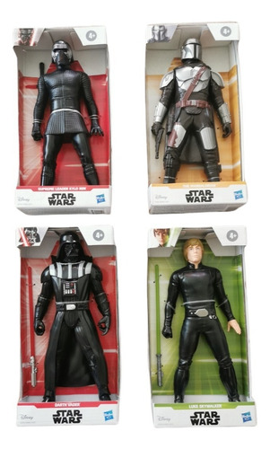 Star Wars Figuras De Acción 23cm (set 4 Pzs)