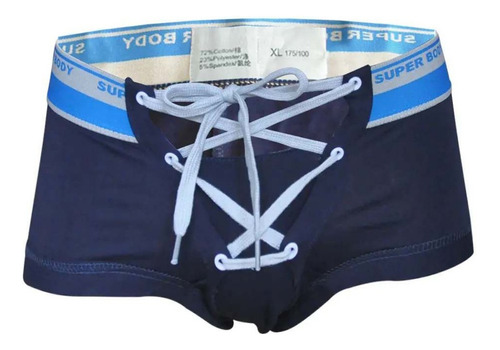 Boxer Para Hombre Algodon Abujeta Delantera Sexi Ropa Inter