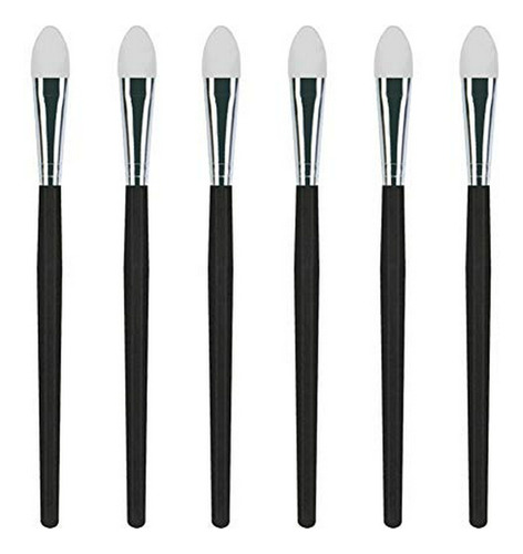 Brochas De Maquillaje - Lormay 6 Pcs Silicone Eyeshadow And 