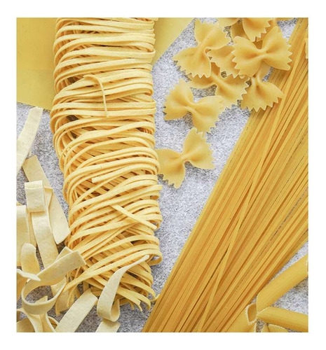 Vinilo 45x45cm Pastas Secas Frescas Gourmet Cocina Chef P2