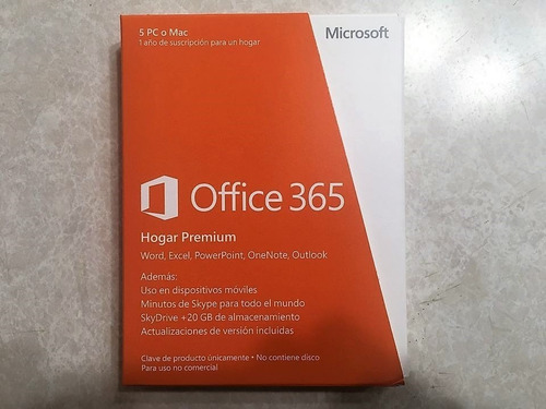 Office 365 Familia 6 Usuarios 6tb