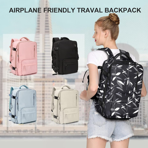 Mochila De Viaje Grande Aprobada Para Vuelo Con Portátil