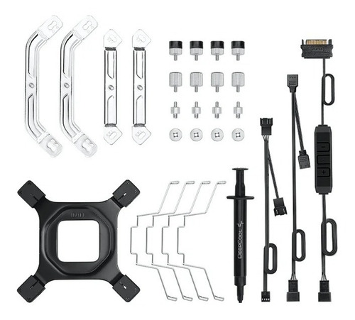 Imagen 8 de 10 de Cooler Cpu Deepcool As500 Plus Argb 2 Coolers 140mm !!