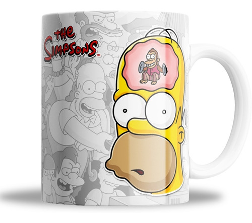 Taza - Ceramica - Springfield Coffe -simpsons