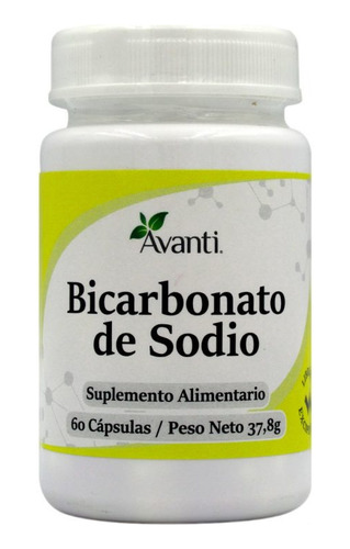 Bicarbonato De Sodio 60 Capsulas (para 1 Mes)
