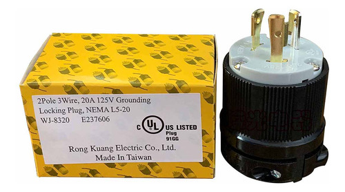 Clavija Giro 2p +t Nema L5-20p 125v 20a